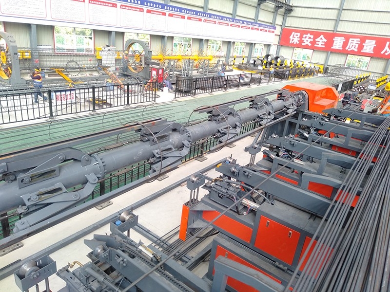 全自動(dòng)鋼筋籠焊接工作站