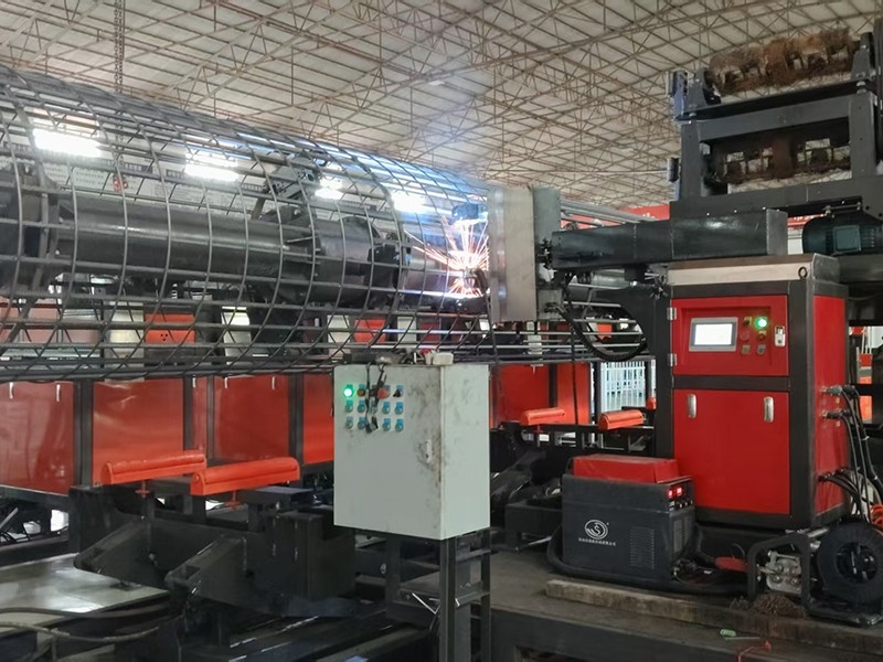 全自動(dòng)鋼筋籠焊接工作站