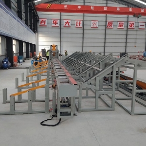 數(shù)控剪切彎曲生產線