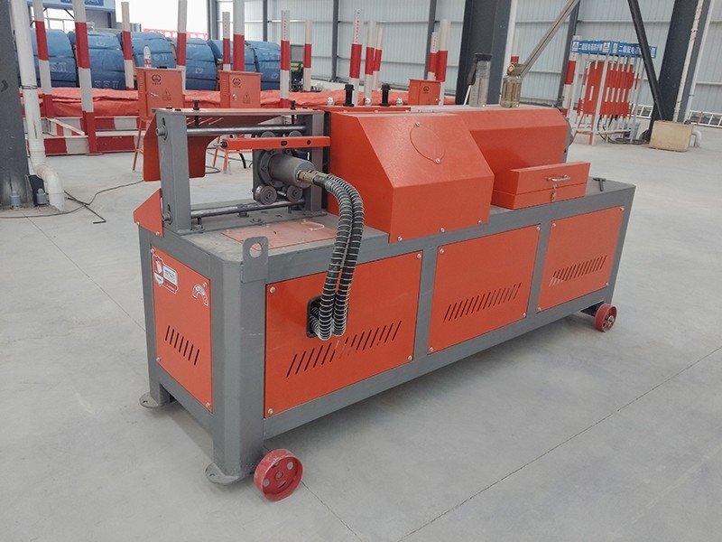全自動鋼筋調(diào)直切斷一體機
