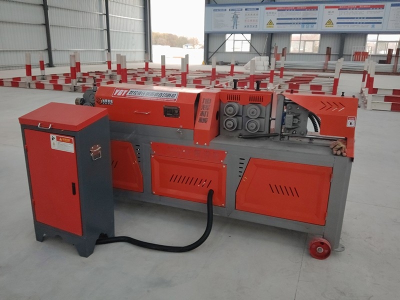 全自動鋼筋調(diào)直切斷一體機